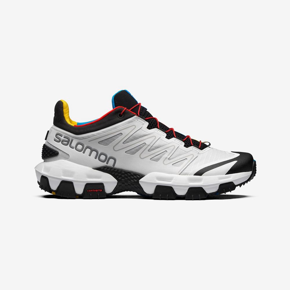 Salomon XA PRO STREET Zapatillas Hombre - Blancas / Negras / Rojas - Colombia (47196-ATWD)